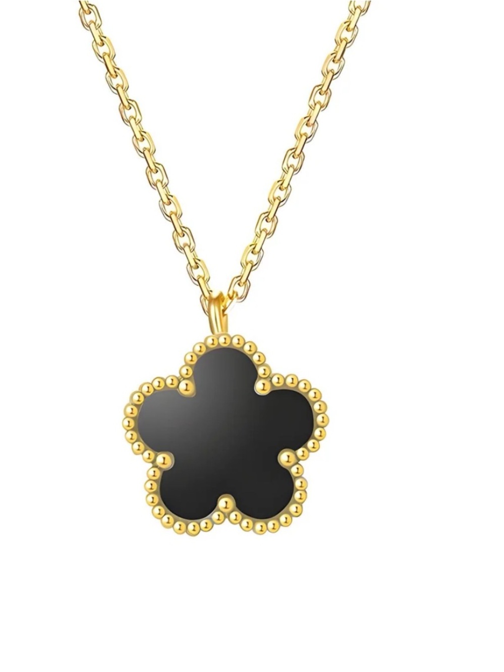 Midnight Lock Necklace
